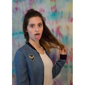 🖤 European Zara Patched Bomber Jacket 🖤